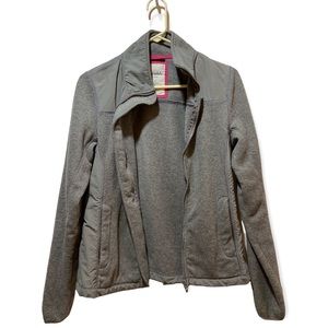 aeropostale gray fleece jacket size small